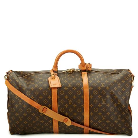 louis vuitton keepall 60 second hand|louis vuitton keepall 60 bandouliere.